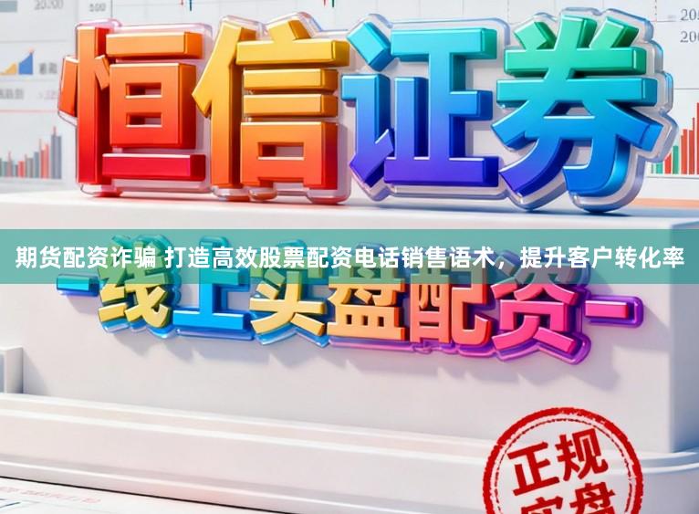期货配资诈骗 打造高效股票配资电话销售语术,提升客户转化率